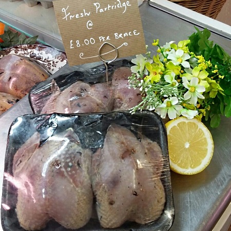 Seasonal Partridge £8.00 per Brace